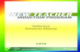 Induction Elements Manual...induction elements will also apply to “beginning long-term occasional teachers”. Refer to section 2.2.2 for the definition of a beginning long-term