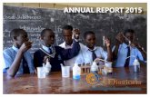 ANNUAL REPORT 2015 - Irish Jesuit Missions · psychosocial support provided at Maban, South Sudan • 279 kindergarten aged refugee children in Amman and Irbid, Jordan received basic