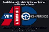 Capitalizing on Growth in Vehicle Maintenance and Repairs in … · 2017-08-03 · Capitalizing on Growth in Vehicle Maintenance and Repairs in Turkey ... Future of Aftermarket –