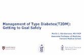 Management of Type Diabetes(T2DM): Getting to Goal Safelyimupdateskw.com › presentation › prof-martin › treatment-type... · 2019-03-24 · Management of Type Diabetes(T2DM):