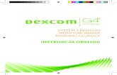 INSTRUKCJA OBSŁUGI - Dexcom · PDF file Strona internetowa firmy Dexcom: Identyfikator nadajnika: Identyfikator odbiornika: Lekarz prowadzący: ... Dexcom G4 PLATINUM, Dexcom Studio