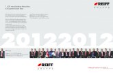 REIFF-Gruppe. An rund 80 Standorten in Autotechnik ... · PDF file 1993 wird mit Reifen + Räder ein Spezialist für Reifen und Alufelgen in die REIFF-Gruppe integriert. Kremer Wächtersbach