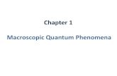 Chapter 1 Macroscopic Quantum Phenomena€¦ · Chap. 1 - 32 Example: Fermi sphere in two dimensions in the k x k y –plane T = 0: all states inside the Fermi circle are occupied