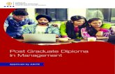 Post Graduate Diploma in Management · IMT CDL’s Post Graduate Diploma in Management (PGDM) ... This Two Year Program comprises of four semesters. The curriculum has been designed