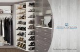 CLOSETS › bin › uploads › 2019 › 06 › A… · Make organizing your shoes, clothing and accessories easy and convenient with the 360 Organizer® rotating closet system. This