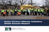 Duke Carbon Offsets Initiative 2016 Annual ReportUrban Forestry In 2016, the DCOI and Urban Offsets also laid the groundwork for a number of 2017 plantings in 5 cities across the United