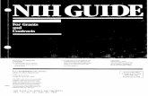 NIH Guide - Vol. 16, No. 22 - June 26, 1987 · 2014-10-03 · NIH Guide Distribution Center National Institutes of Health Room B3BE07, Building 31 Bethesda, Mqhd 20892 Third-ClassMail