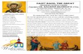 SAINT BASIL the GREATsaintbasilwpg.ca › wp-content › uploads › 2019 › 10 › ... · Simon Peter doesn’t know Jesus very well yet, except that Jesus healed his mother-in-law