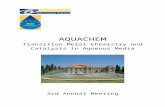 Program - CNR of abs… · Web viewTransition Metal Chemistry and Catalysis in Aqueous Media 3rd Annual Meeting Debrecen, Hungary 12-14 January, 2007 Program The posters will be presented