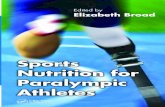 Sports Nutrition for Paralympic Athletes...FIGURE 4.5 Energy expenditure for seated and standing fencing compared to wheelchair fencing in athletes with SCI. (Unpublished data courtesy