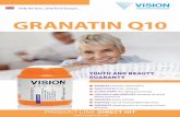Only the best.. Only from Europe GRANATIN Q10vision-shop.eu/files/Granatin_Q10_brochure.pdfcosmetics and new anti-aging products, diets, fitness, solariums, anti-aging procedures,