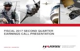 FISCAL 2017 SECOND QUARTER EARNINGS CALL PRESENTATION€¦ · Fiscal 2017 Second Quarter Earnings Call Presentation | 10 Expected impact of divestitures and other items* 5.40 –5.60*