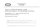 Navy Electricity and Electronics Training Series › pdf › NAVEDTRA › NEETS-Module-14... · TRAINING COURSE Navy Electricity and Electronics Training Series Module 14—Introduction