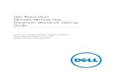 Dell PowerVault MD 32/36 Disk Expansion SAS Quick Cabling Guide · 2011-06-17 · Dell PowerVault MD1200/MD1220 Disk Expansion SAS Quick Cabling Guide PowerVault™ MD3200/MD3220,
