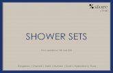SHOWER COLUMNS - SHOWER PANEL Description Tube Shower Column Kit With Hand Shower Description Et Shower