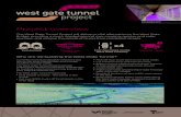 Project overview - West Gate Tunnel Project › __data › assets › pdf_file › 0… · Project overview The West Gate Tunnel Project will deliver a vital alternative to the West