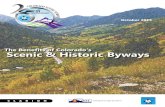 Colorado’s Scenic and Historic Byways Program · PDF file 1 INTRODUCTION AND OVERVIEW The Scenic and Historic Byways program is a statewide partnership that provides many benefits