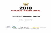 BIA WEST - Ghana Statistical Services … · The District Analytical Report for the Bia West District is one of the 216 district census reports aimed at making data available to planners