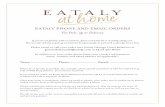 EATALY PHONE AND EMAIL ORDERS For Pick-up or Delivery › wp › wp-content › uploads › 2020 › ... · EATALY PHONE AND EMAIL ORDERS For Pick-up or Delivery. Product Id Producer