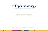 Dossier de presse - Lyreco...postes au niveau de la direction, il est promu Directeur Général en 1979. Une série de fusions et acquisitions dessine ensuite le Groupe Lyreco tel