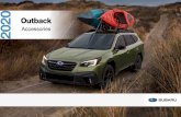 2020 Outback - Dealer.com US€¦ · A durable, easy to clean plastic shell that protects your doors from common shoe scuffs and other scrapes when entering and exiting your vehicle.