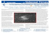 Sidereal Times - The Albuquerque Astronomical …The Sidereal Times The Official Newsletter of The Albuquerque Astronomical Society P.O. Box 50581, Albuquerque, New Mexico 87181-0581