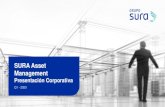 SURA Asset Management · Presentación Corporativa Q1 - 2020. Disclaimer Las declaraciones a futuro contenidas en este documento se basan en las previsiones y perspectivas actuales