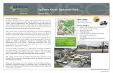 UpTown Green Signature Park · 2016-05-25 · innovative and eclectic community. s to convert a brownfield to public green space. The Proposed UpTown Signature Park has attractedenthusiastic