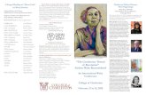 “The Continuous Thread of Revelation” Eudora Welty Reconsidered · PDF file 2019-02-20 · several venues including the Piccolo Spoleto Festival. Now completing a second novel,