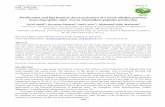Purification and biochemical characterization of a novel alkaline …jmaterenvironsci.com/Document/vol5/vol5_N5/183-JMES-935... · 2019-06-25 · Purification and biochemical characterization