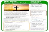 Holy Trinity Sept. 8, 2019 › files › bulletins › 2019_09_08_ord_23... · This ministry can resume when our positions are filled. Divorce Care offered at Christ the King Parish—Help