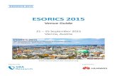 ESORICS 2015 · 2015-08-18 · ESORICS 2015 Venue Guide 21 – 25 September 2015 Vienna, Austria  Organized by… Supported by … esorics2015.sba ...
