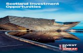Scotland Investment Opportunities - great · great.gov.uk Scotland Investment Opportunities 5 . We work in the felds of . 1 . Large capital projects in property . development and
