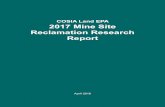 COSIA Land EPA 2017 Mine Site Reclamation Research Report Annual... · COSIA Land EPA 2017 Mine Site Reclamation Research Report 4 Aurora Soil Capping Study: Evaluation and Modelling