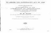To Amend the Nationality Act of 1940 - loc.govTO AMEND THE NATIONALITY ACT OF 1940 3 SEC. 12. Section 403 (a) of the Nationality Act of 1940, approved October 14, 1940 (54 Stat. 1169-1170),