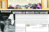 THE OFFICIAL PUBLICATION OF THE KLAmATH TRIBEs: · PDF file Page 2, Klamath News 2010 The Klamath News is a Tribal Government Publication of the Klamath Tribes, (the Klamath, Modoc,