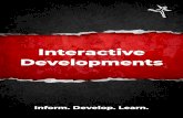 Interactive Developmentsvirtuala.com.au/wp-content/uploads/2018/06/Brochure-2018.pdf · Custom E-Learning Modules Interactive Developments are respected leaders in corporate e-learning.