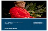 2014 Lowy Lecture Dr Angela Merkel - Blogs de EL PAÍS THE 2014 LOWY LECTURE The Lowy Institute for International Policy is an independent policy think ... THE 2014 LOWY LECTURE: DR