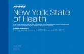 New York State of Health...(audit) objectives of Work Order 2014-02, related to New York State of Health’s (NYSOH) compliance with the Centers for Medicare and Medicaid Services