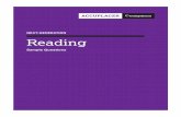 Reading - middlesex.mass.edu · The Next-Generation Reading test is a broad-spectrum computer adaptive assessment of test-takers’ developed ability to derive meaning from a range