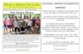 Blue’s News On -Line NATIONAL UMPIRES EXAMINATION · 2015-12-22 · Blue’s News On -Line ... Darren Sibraa recently conducted a Level One clinic in Marlborough which was attend