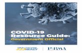 COVID-19 Resource Guide - Healthcare Ready … · • COVID-19 Resource Hub: As response efforts continue, Healthcare Ready continues to monitor and track resources for constituents.
