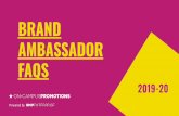 BRAND AMBASSADOR FAQS - Amazon Web Servicesmedia.ratemyapprenticeship.co.uk.s3.amazonaws.com... · Event Attendance Conducting competitor research and reporting on this Running your