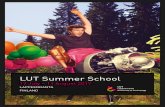 LUT Summer School - KIT Summer School flyer...LUT Summer School student 2014 LUT Summer School was the perfect program for me, because I enjoy new experiences and meeting intelligent