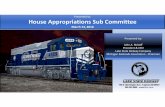 House Appropriations Sub Committee€¦ · 750 N. Washington Ave., Saginaw, MI 48607 989-393-9800 · Presented to: House Appropriations Sub Committee March 13, 2018 Presented by: