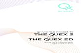 AND THE QUEX ED · 2019-12-18 · What does that mean? You will no longer need to start the program to activate! Activate in the App, ... - The Database and Database Protection has