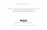 wide-tr-ideon-wija-platform-00member.wide.ad.jp/tr/wide-tr-ideon-wija-platform-00.pdf · Our policy is that the end-to-end principle (M-2) should take higher priority over conformity