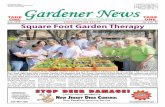 16 Mount Bethel Road #123 Warren, NJ 07059 Gardener News · Gardener News Serving the Agricultural, Gardening and Landscaping Communities June, 2010 SUBSCRIPTION $24.99 Vol. 8 No.