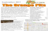 September 2017 - OC VETTESSeptember 2017 O C Vettes Orange Pits Newsletter • No Bunco will be played in September. Next Bunco is scheduled at Janet Cherry's home Tuesday, Oct. 12th.