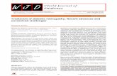 Treatment of diabetic retinopathy: Recent advances and ...€¦ · intravitreal pharmacotherapy has significantly improved the treatment of diabetic retinopathy over the past de cade.